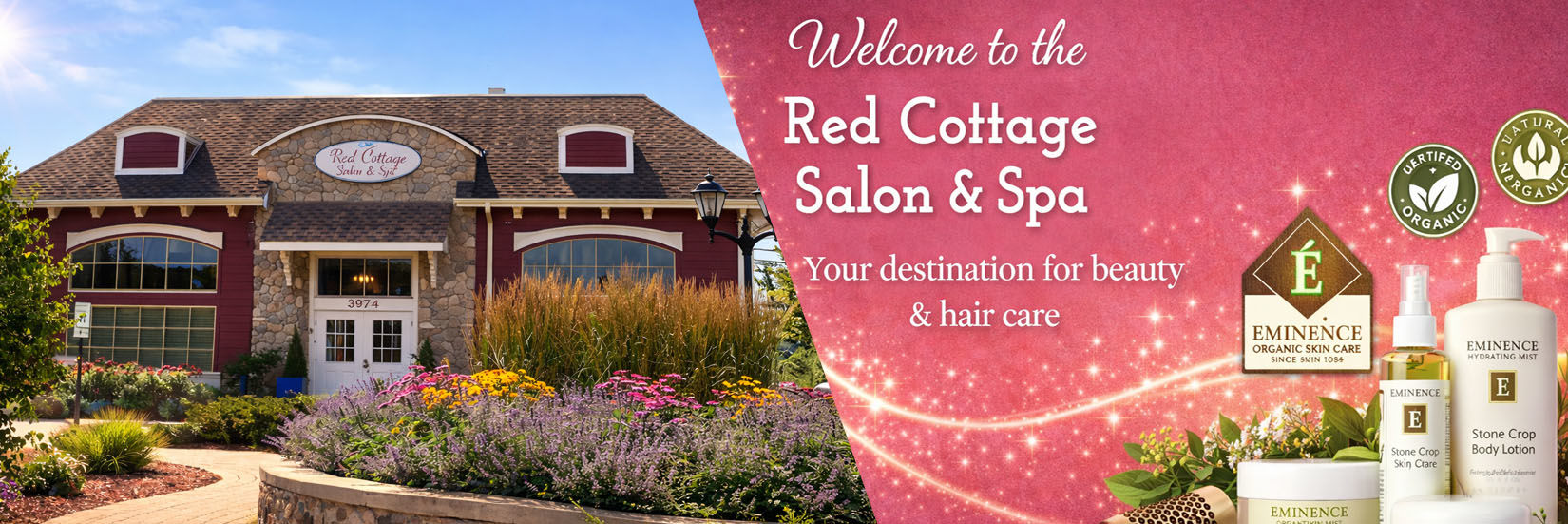 Red Cottage Salon and Spa Slide 1